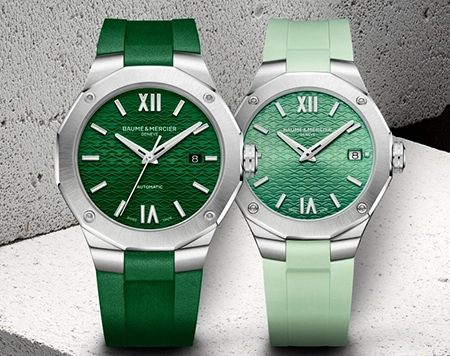 THE RIVIERA SUMMER - GREEN DIALS & FAST STRAP SYSTEM